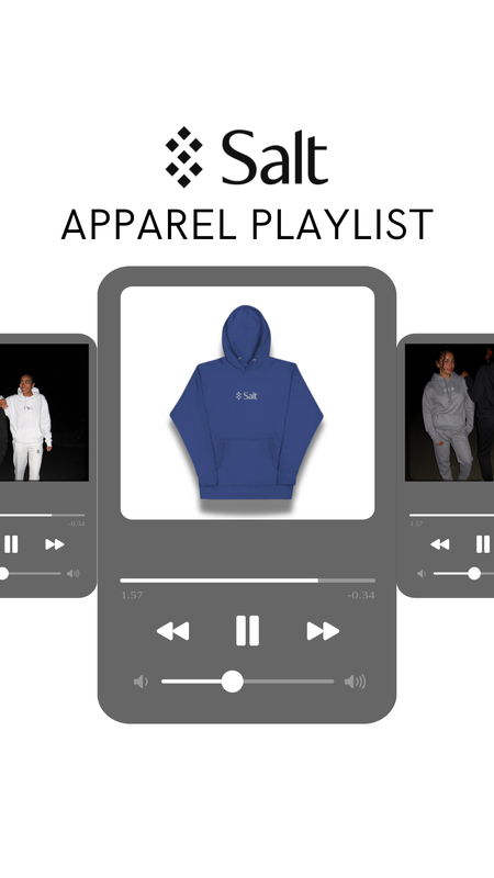 Salt apparel playlist story graphic