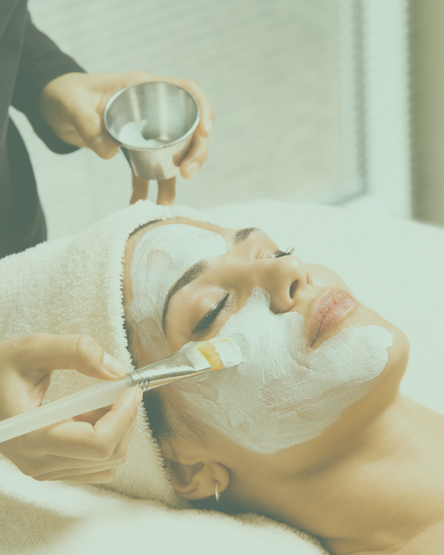 Facial treatment photo